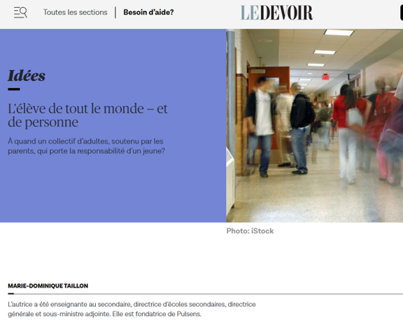 L'élève de tout le monde — et de personne